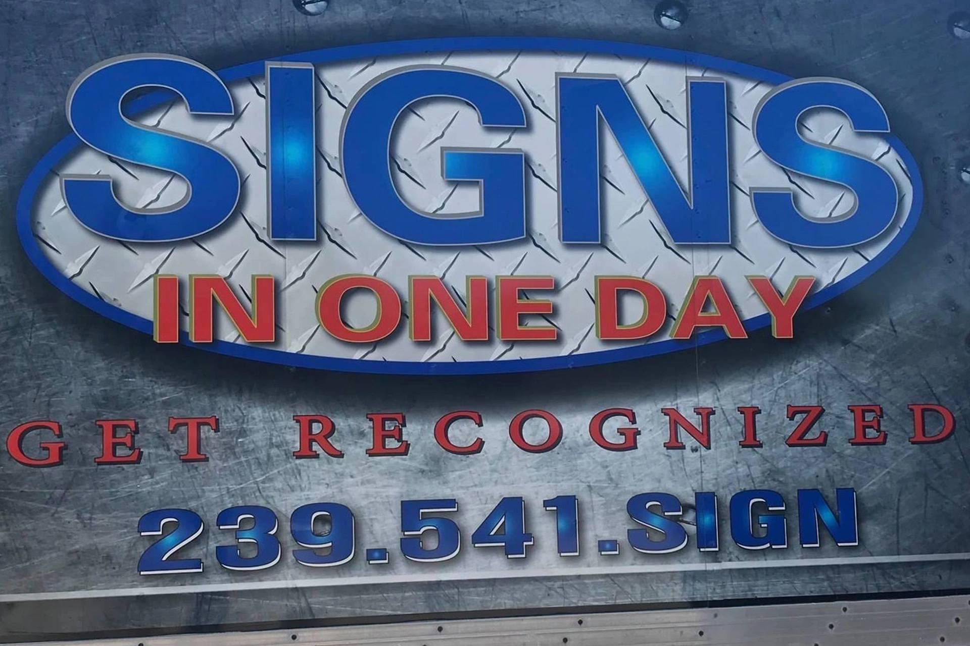 Signs in one Day